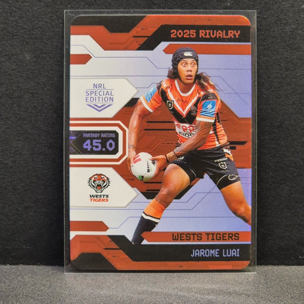 2025 NRL Rivalry - Game Card - G100 - Jarome Luai