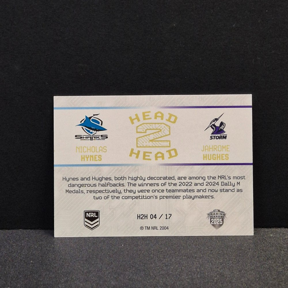2025 NRL Rivalry - Head 2 Head - H2H04 - Hynes/Hughes