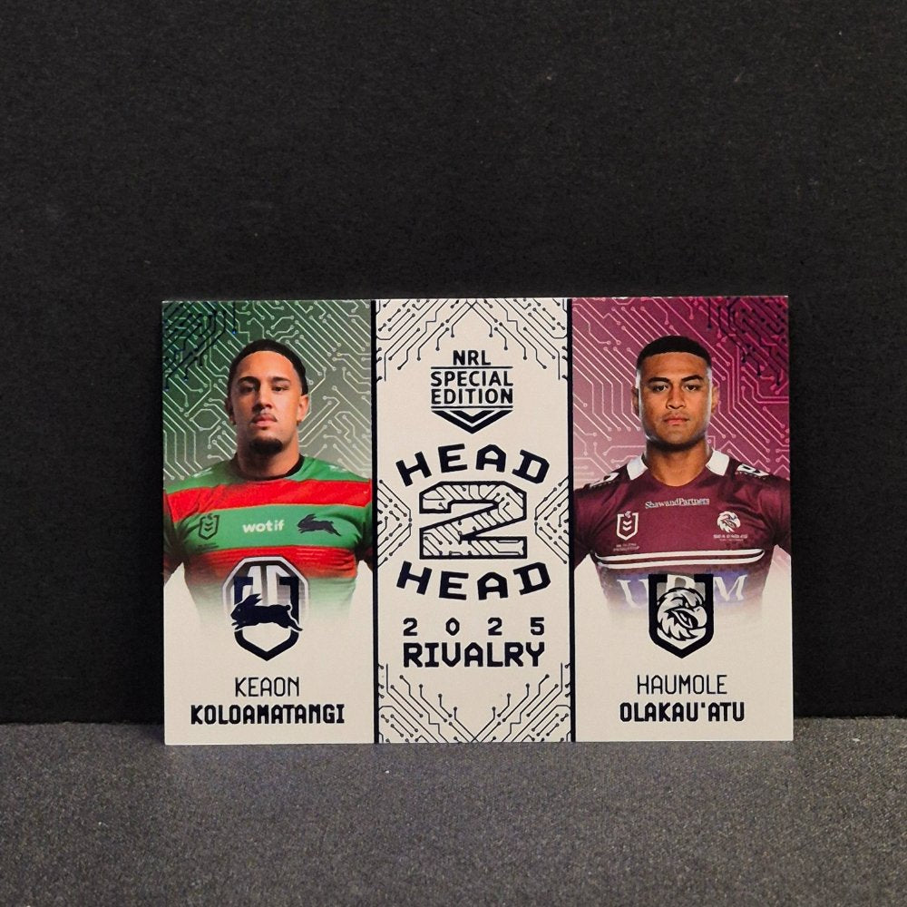 2025 NRL Rivalry - Head 2 Head Blue - H2HB13 - Koloamatangi/Olakau'atu