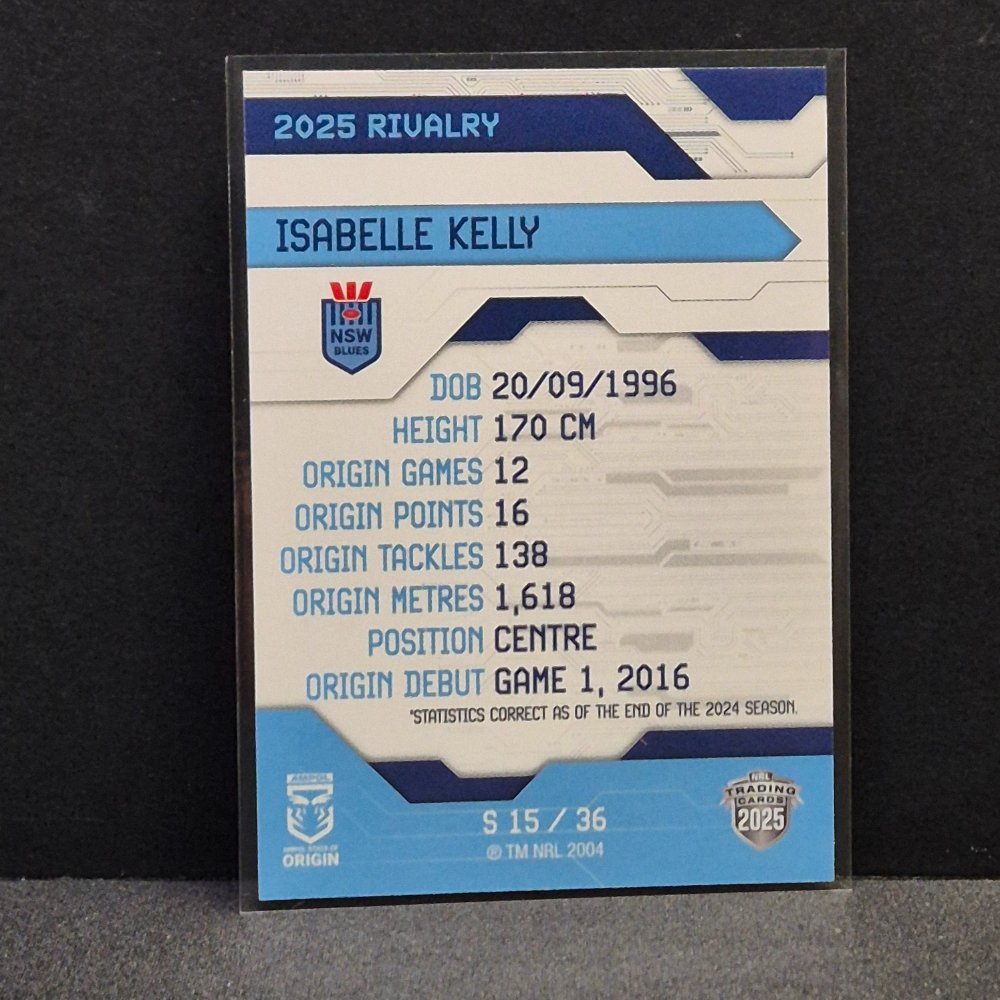 2025 NRL Rivalry - Silver Special - S15 - Isabelle Kelly