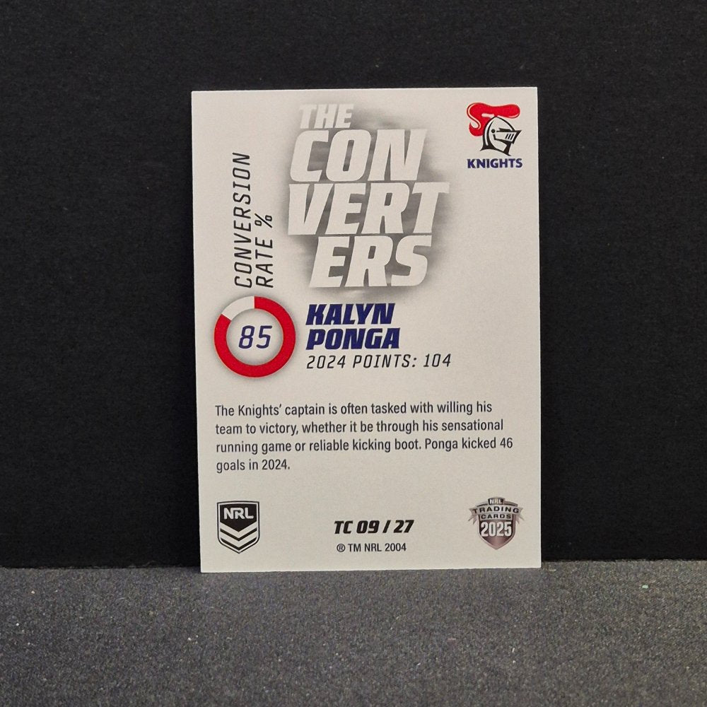 2025 NRL Traders - The Converters - TC09 - Kalyn Ponga