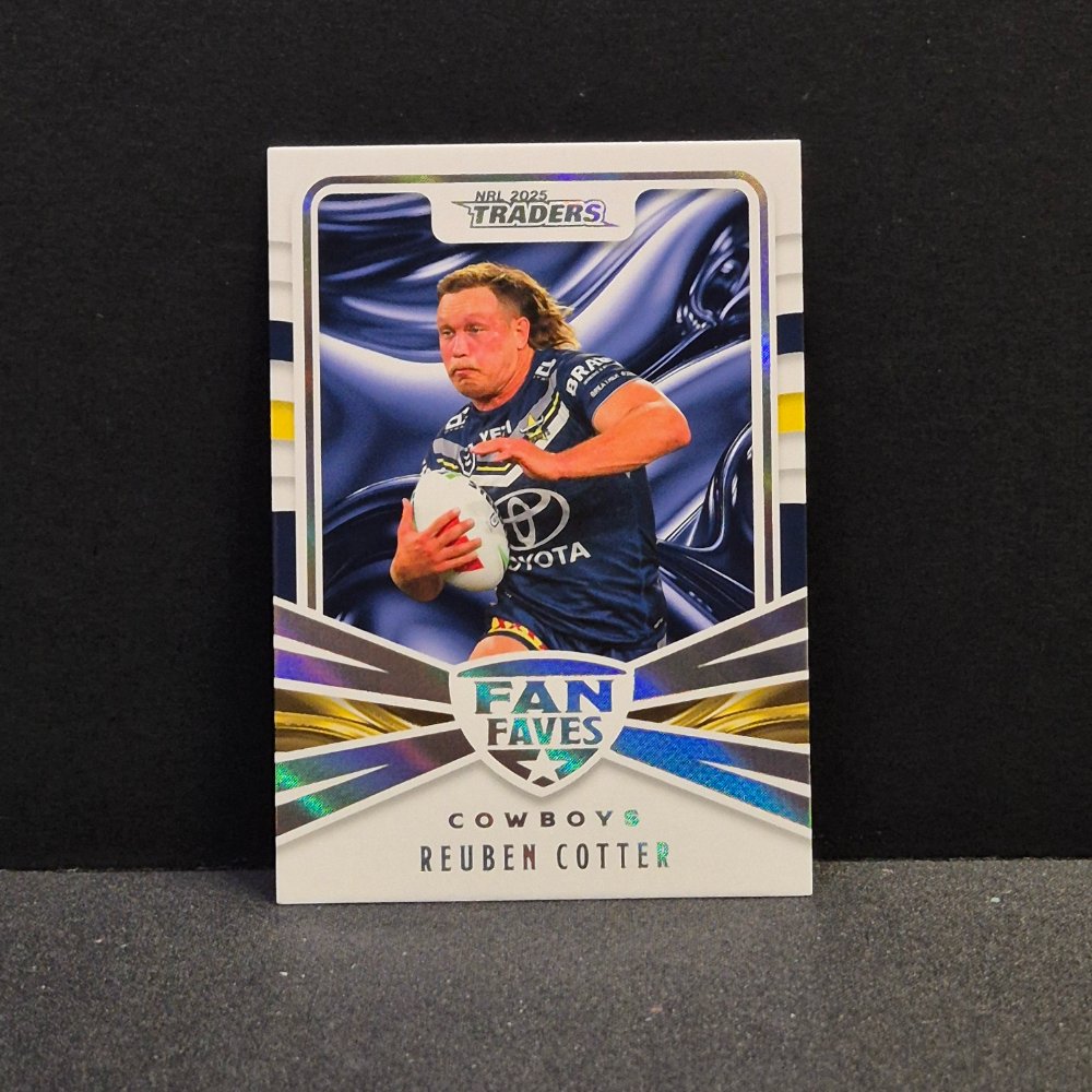 2025 NRL Traders - Fan Faves - FF28 - Reuben Cotter
