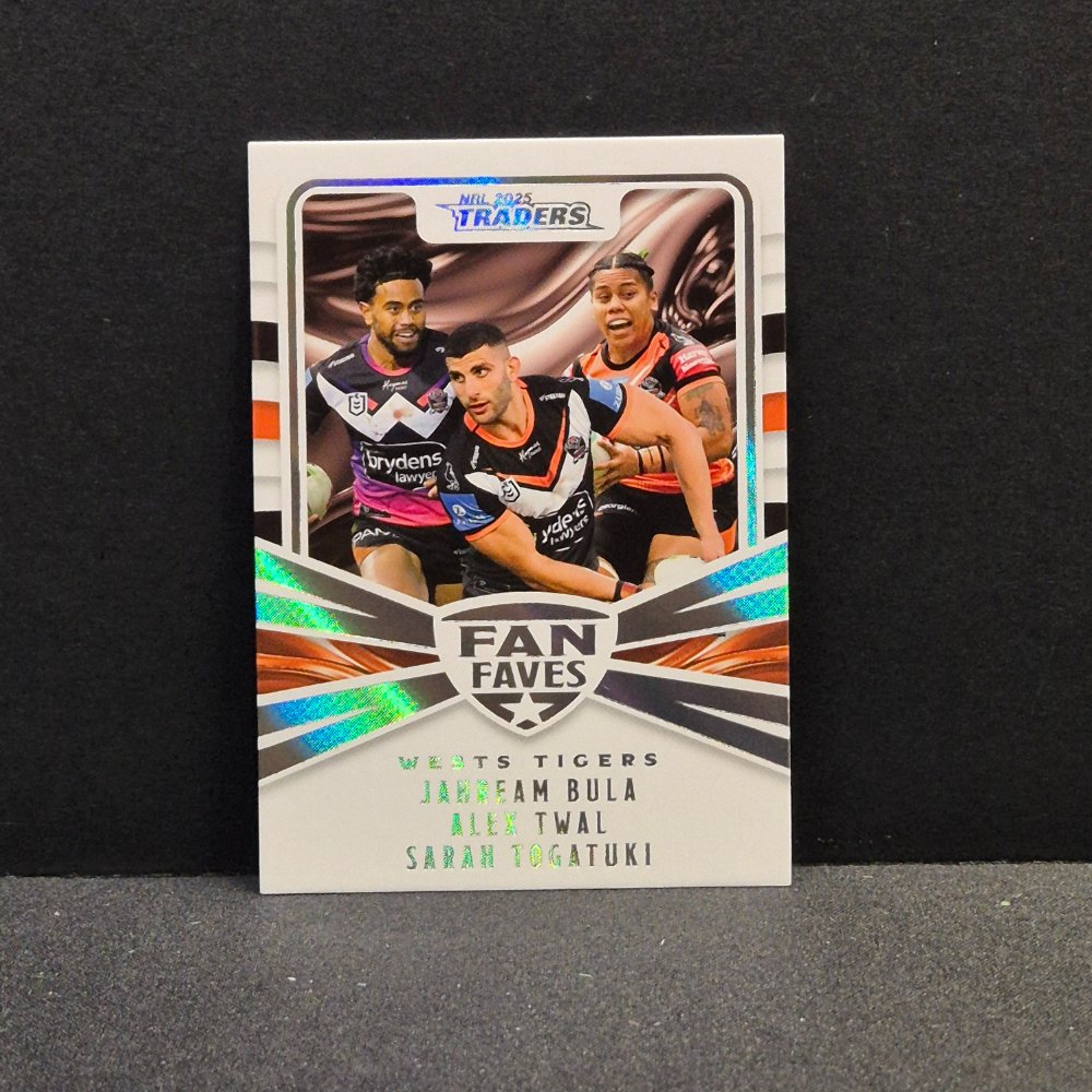 2025 NRL Traders - Fan Faves Team - FFT17 - Tigers