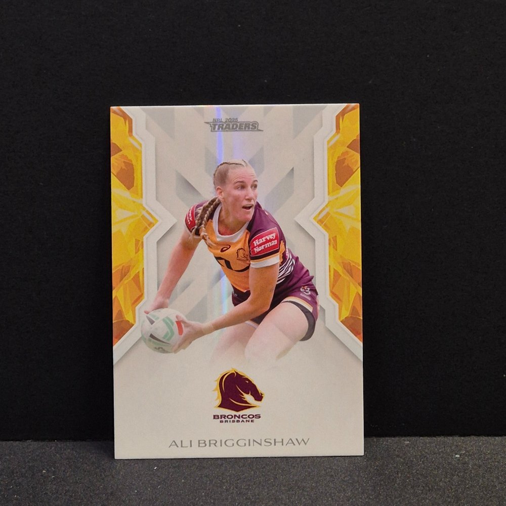 2025 NRL Traders - NRLW - W02 - Ali Brigginshaw