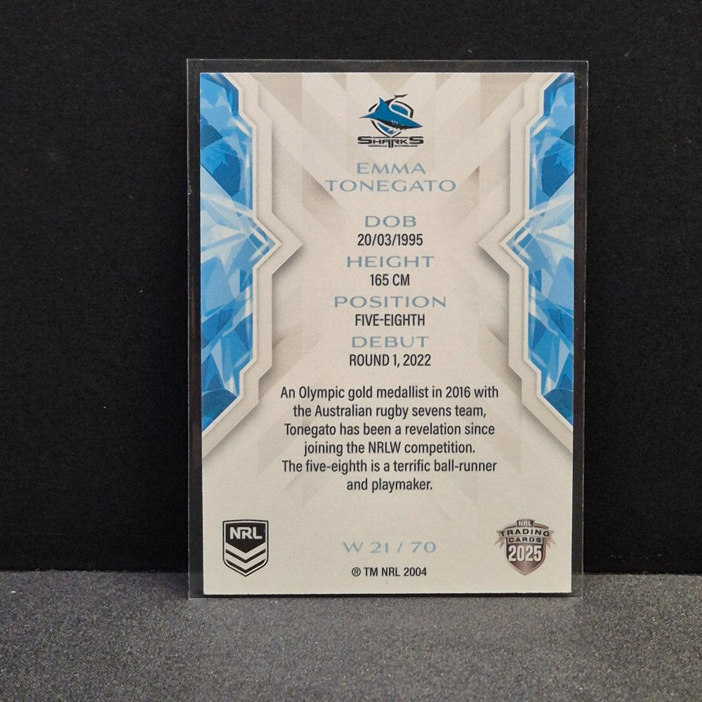 2025 NRL Traders - NRLW - W21 - Emma Tonegato