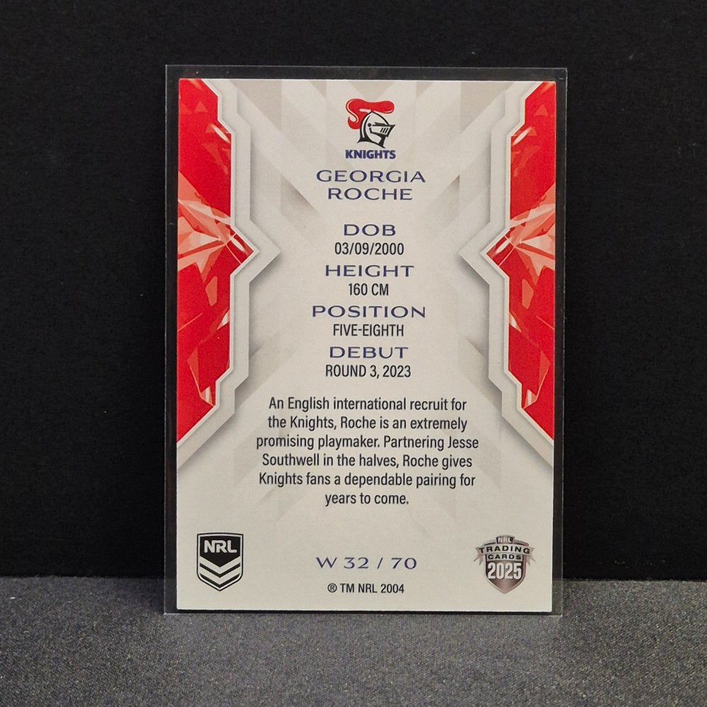 2025 NRL Traders - NRLW - W32 - Georgia Roche