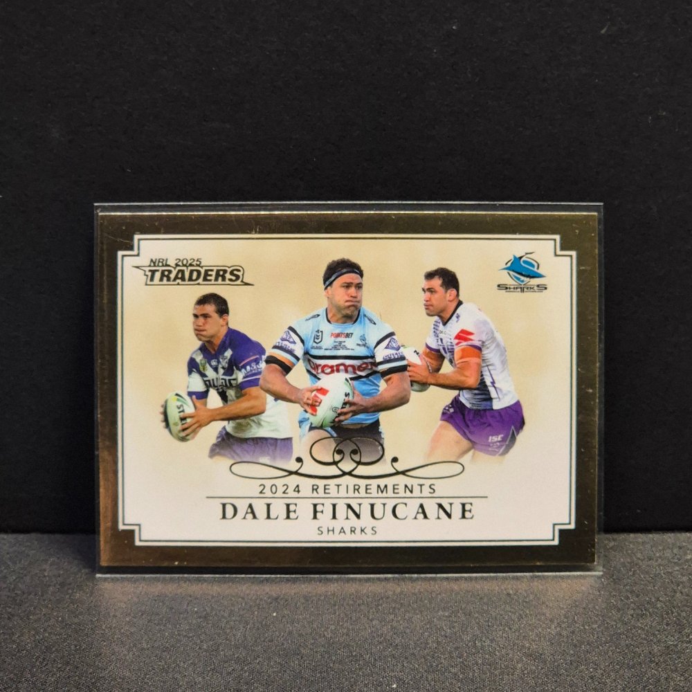 2025 NRL Traders - Retirements - R05 - Dale Finucane