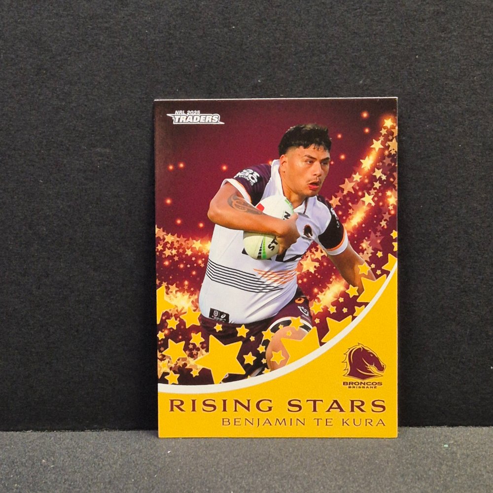 2025 NRL Traders - Rising Stars - RS02 - Benjamin Te Kura