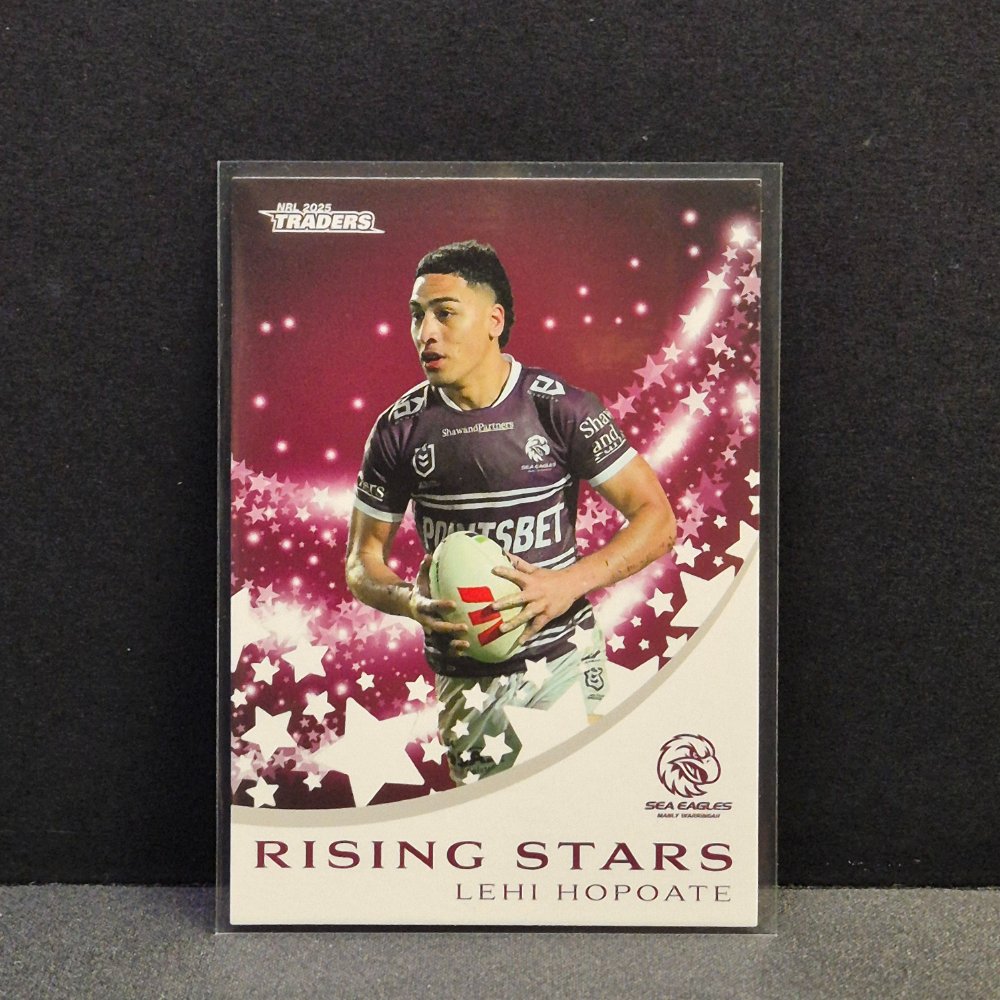 2025 NRL Traders - Rising Stars - RS20 - Lehi Hopoate