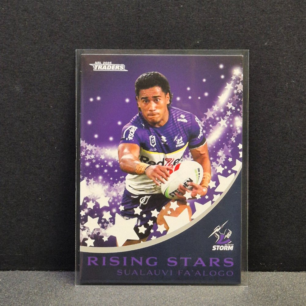 2025 NRL Traders - Rising Stars - RS23 - Sualauvi Fa'alogo