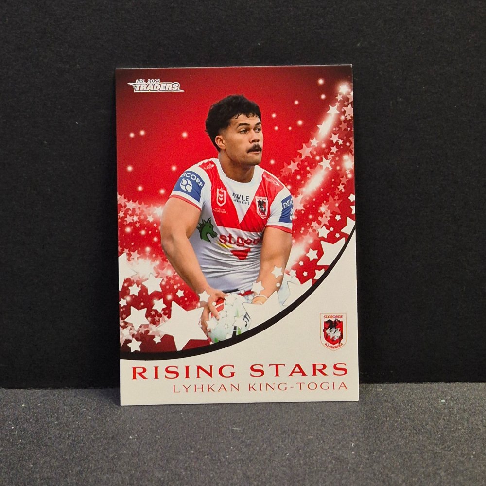 2025 NRL Traders - Rising Stars - RS40 - Lyhkan King-Togia