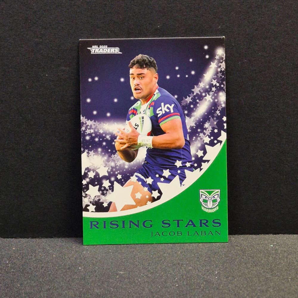 2025 NRL Traders - Rising Stars - RS46 - Jacob Laban