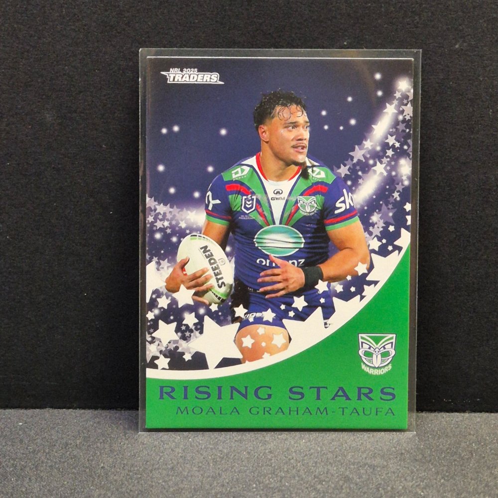 2025 NRL Traders - Rising Stars - RS47 - Moala Graham-Taufa