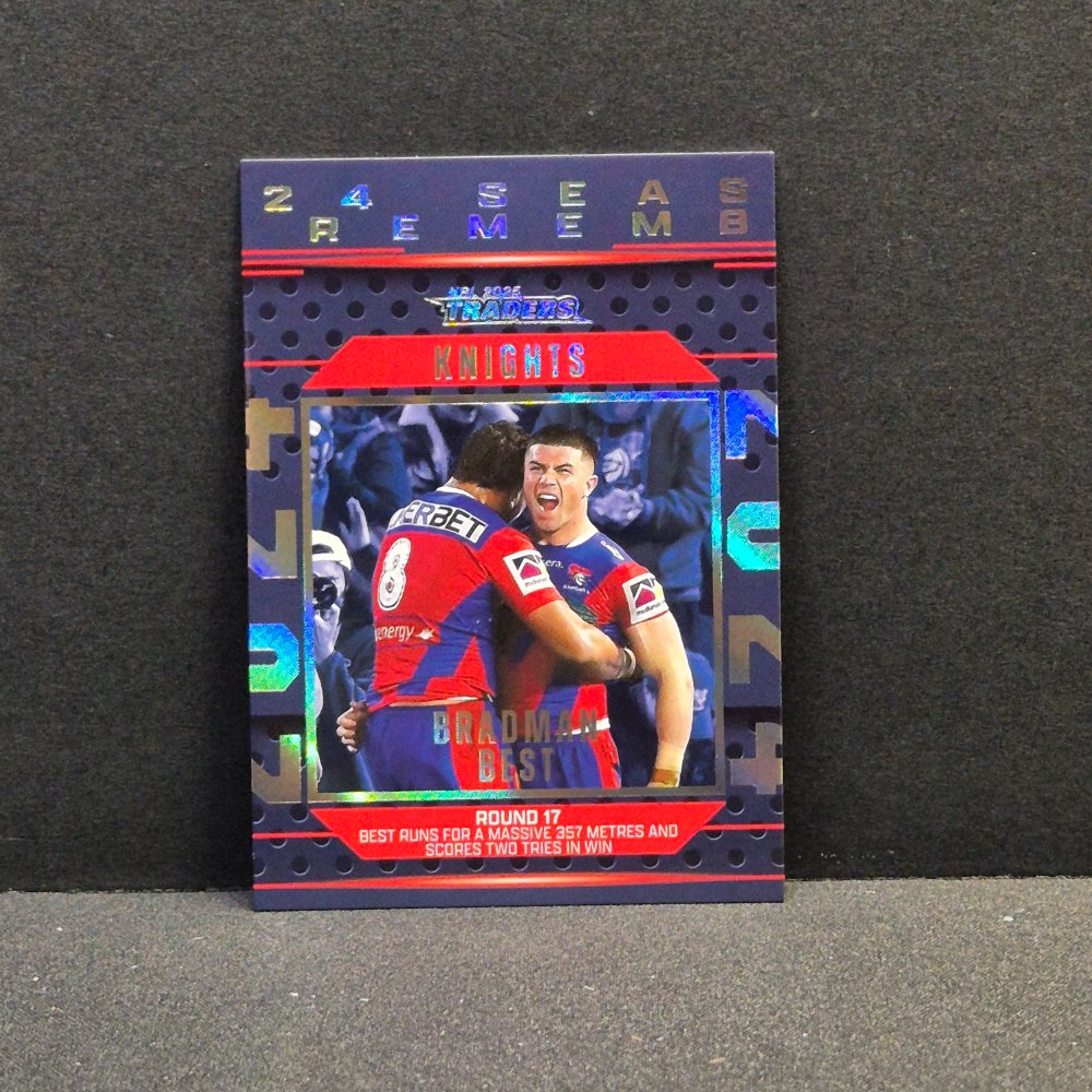 2025 NRL Traders - Season to Remember - SR26 - Bradman Best