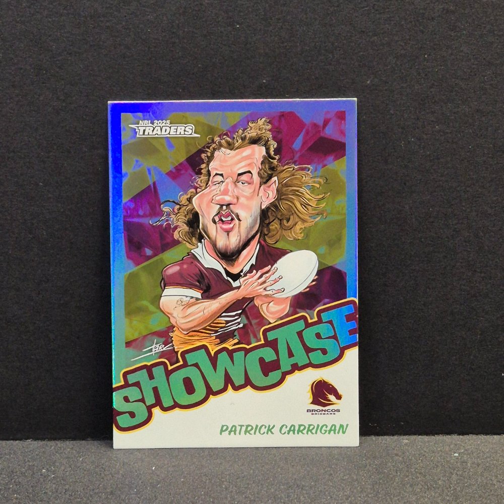 2025 NRL Traders - Showcase Caricatures - S02 - Patrick Carrigan