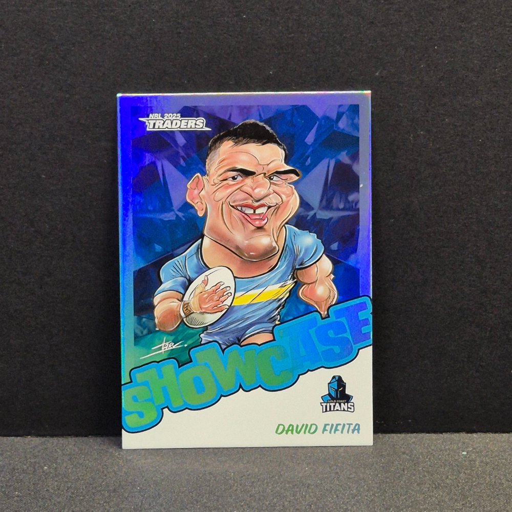2025 NRL Traders - Showcase Caricatures - S07 - David Fifita