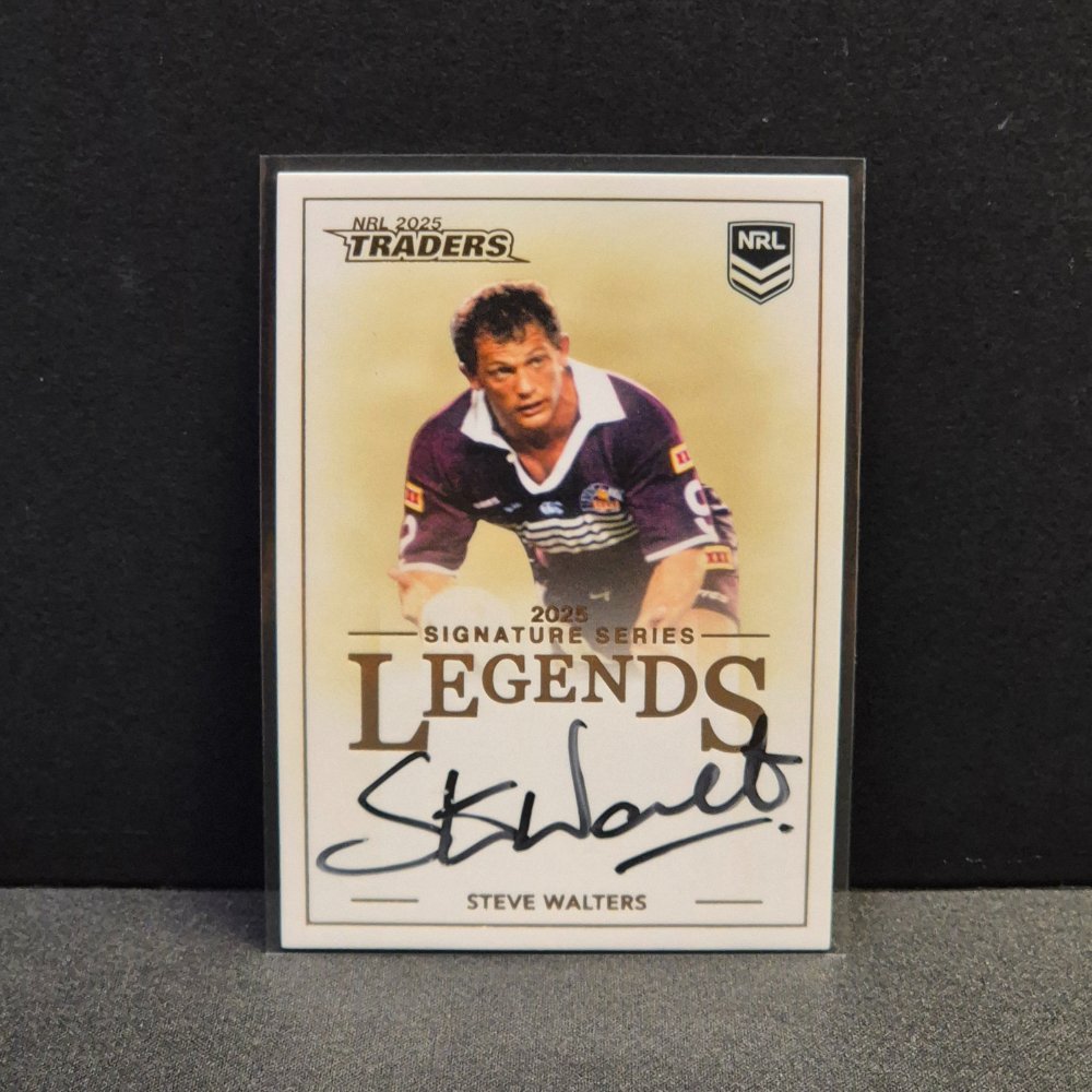 2025 NRL Traders - Signature Series Legends - L26 - Steve Walters