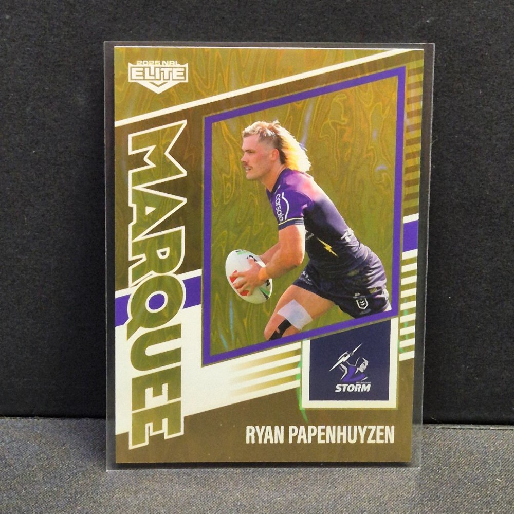 2025 NRL Traders Elite - Marquee Gold - MG20 - Ryan Papenhuyzen