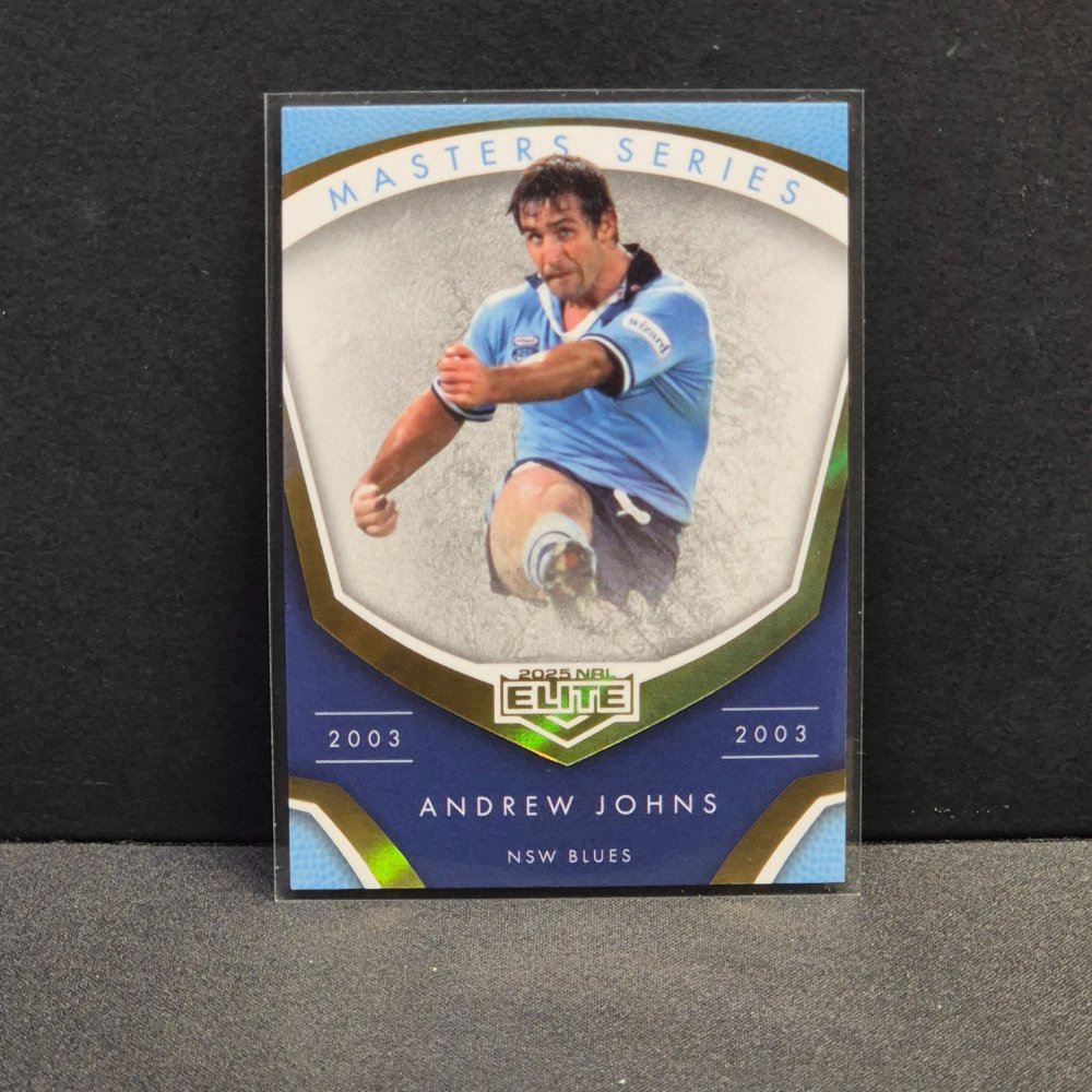 2025 NRL Traders Elite - Master Series - MS10 - Andrew Johns - NSW Blues