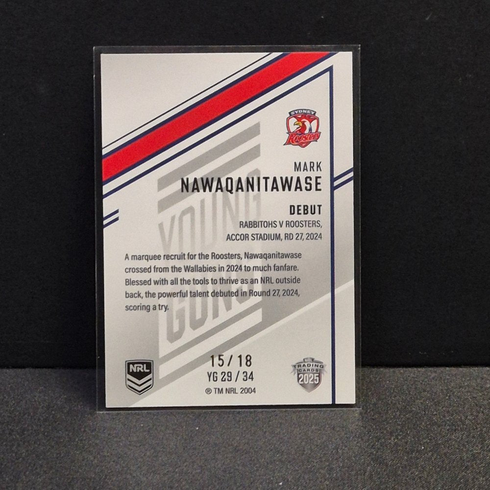 2025 NRL Traders Elite - Young Guns Priority - YGP29 - Mark Nawaqanitawase