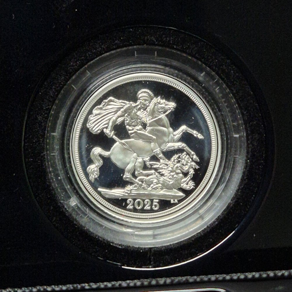 2025 UK The Silver Sovereign Proof Coin