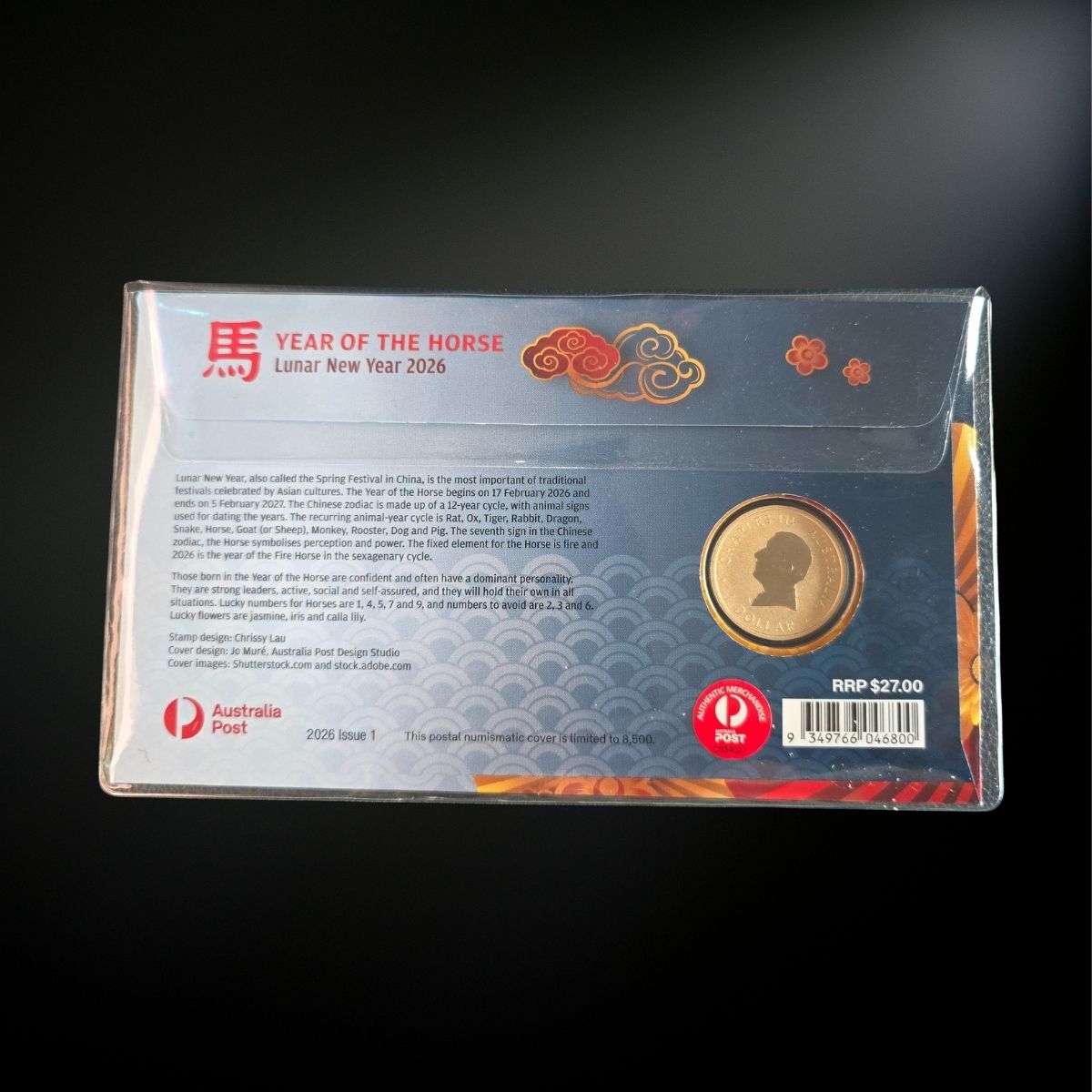 2026 $1 Perth Mint Lunar New Year Year of the Horse PNC