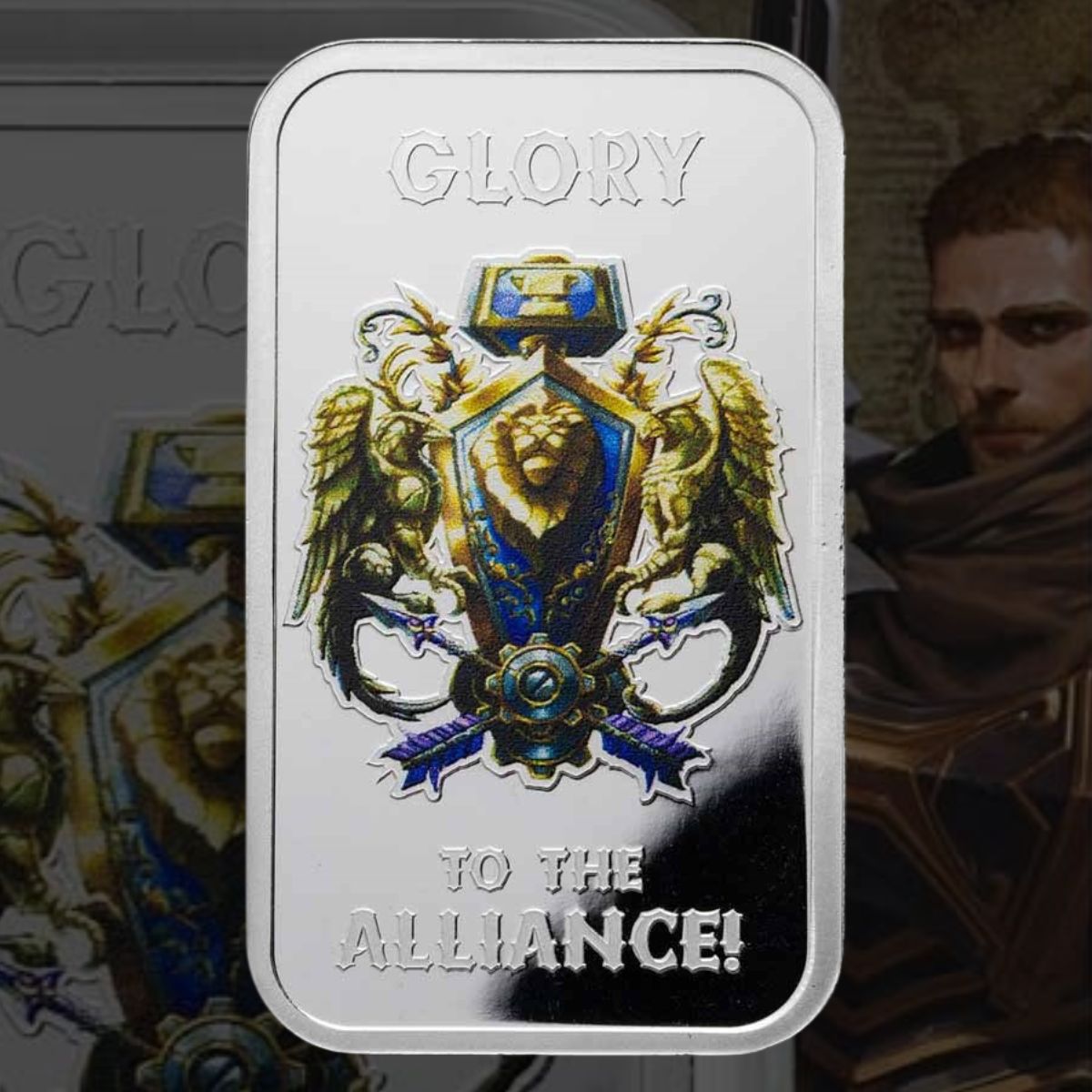 2026 World of Warcraft – Alliance 1oz Silver Bar (PAMP Group)