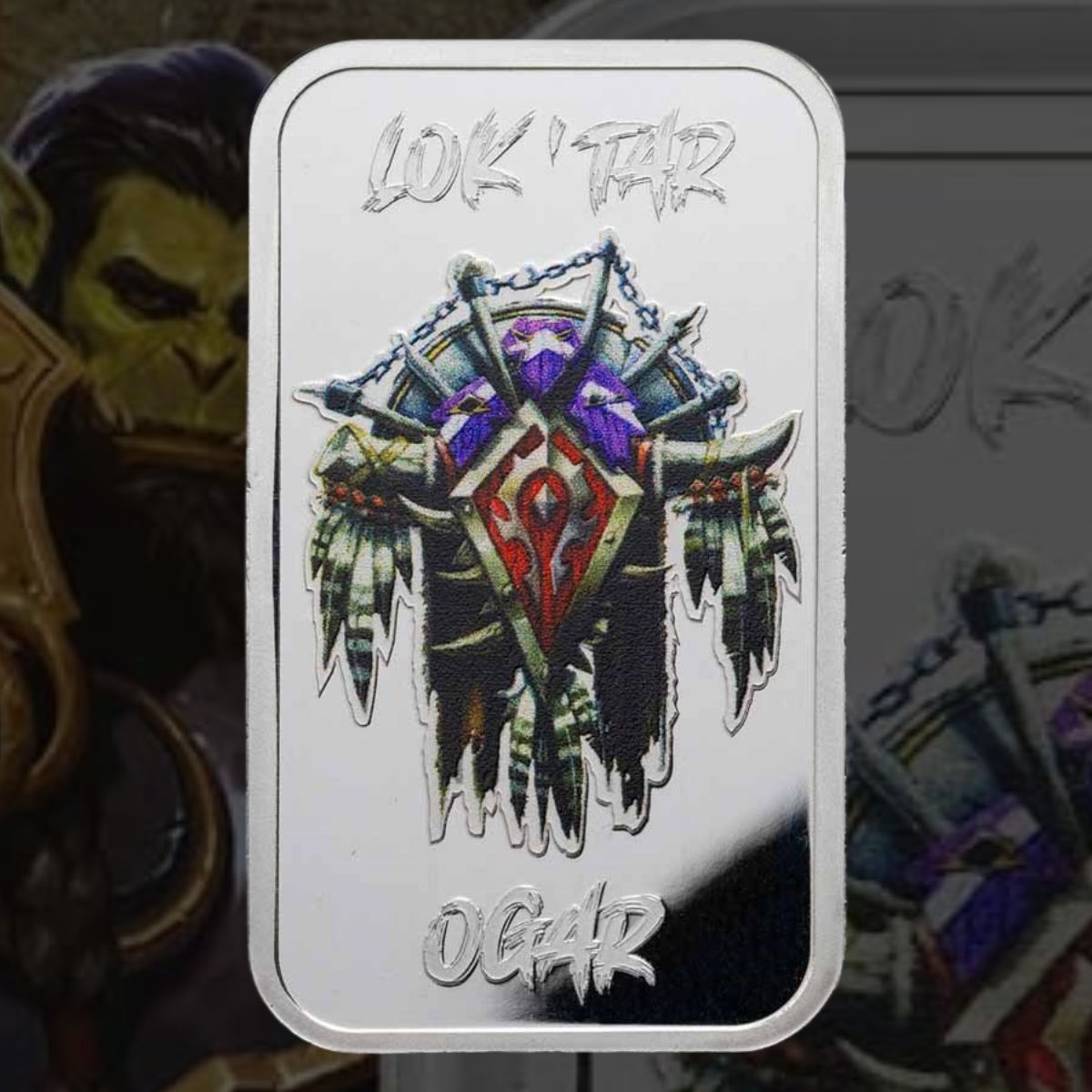 2026 World of Warcraft – Horde 1oz Silver Bar (PAMP Group)