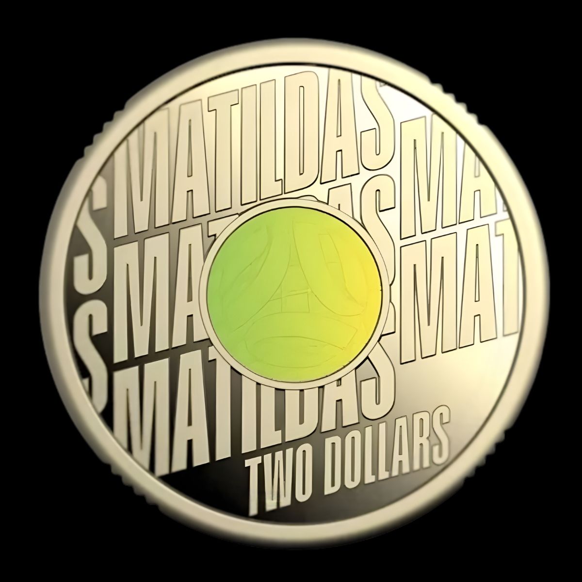 2026 $2 Matildas Coloured Proof Coin