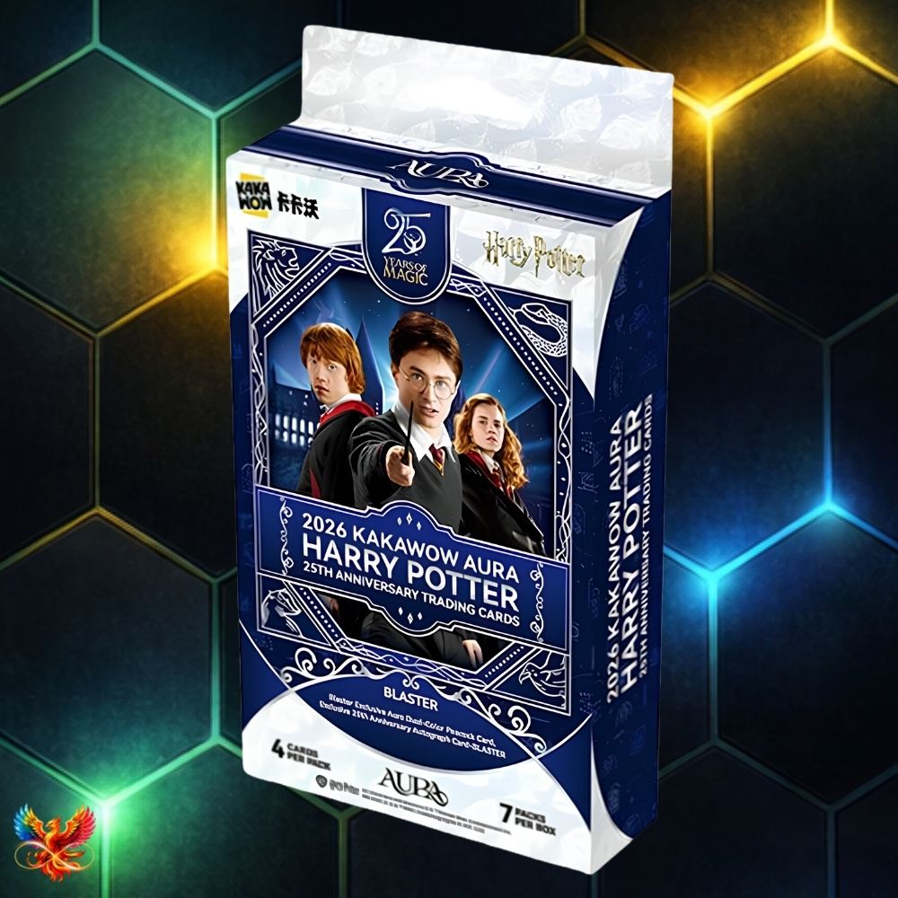 2026 Kakawow Aura Harry Potter 25th Anniversary Blaster Box