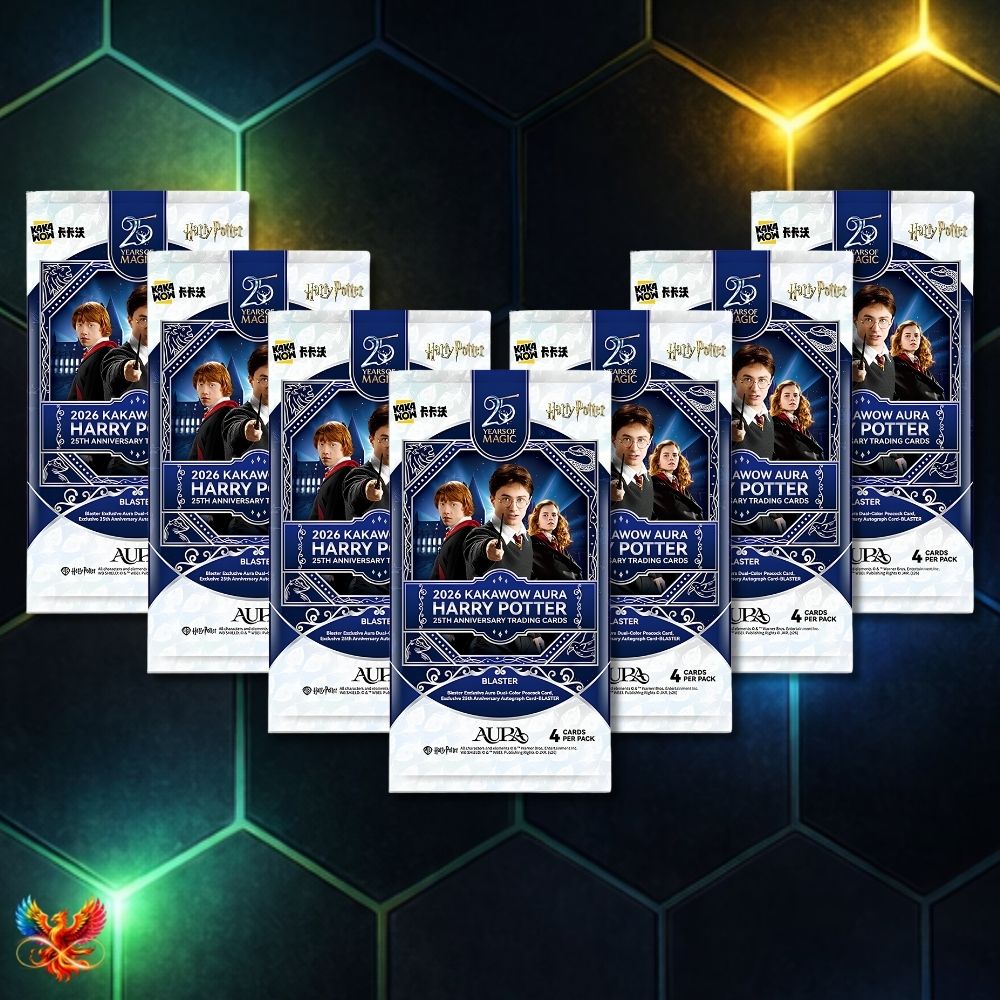 2026 Kakawow Aura Harry Potter 25th Anniversary Blaster Box