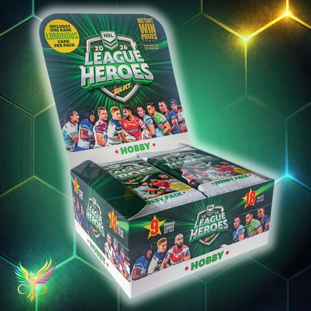 2026 Select NRL League Heroes Hobby Box Sealed