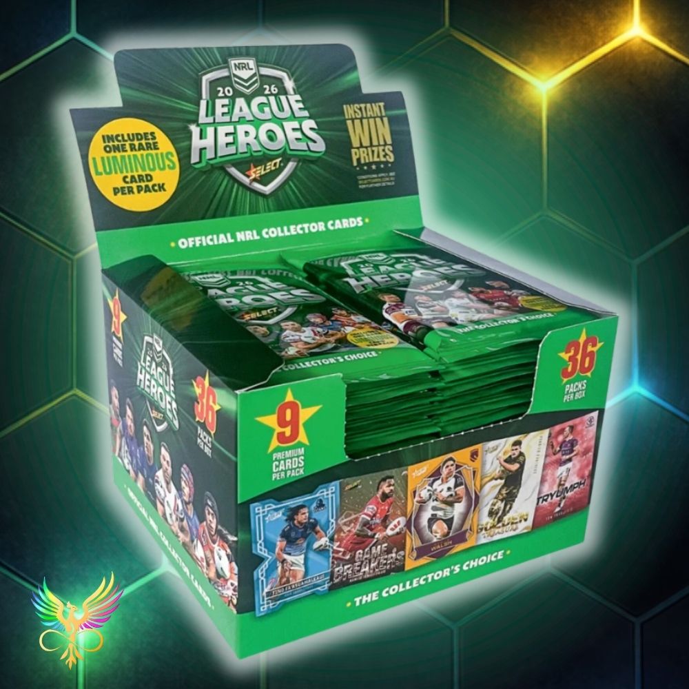 2026 Select NRL League Heroes Retail Box Sealed