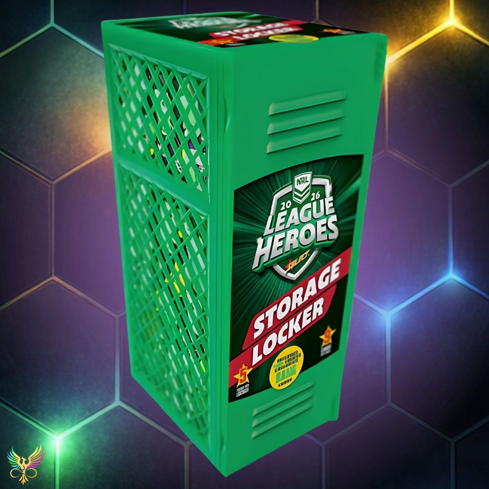Select® 2026 NRL League Heroes Storage Locker 5 Packs