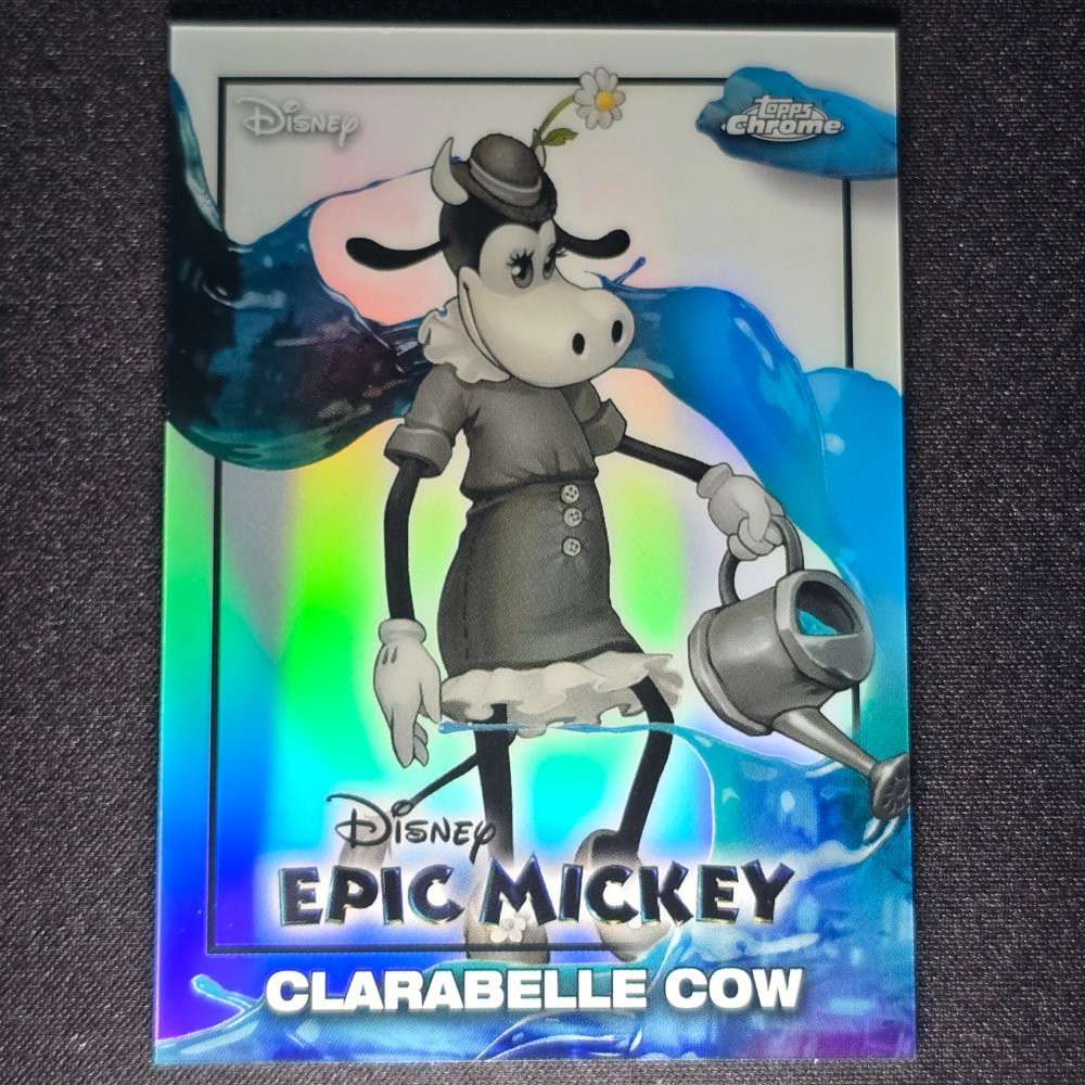 2026 Topps® Neon Disney Epic Mickey #EM-3 Clarabelle Cow