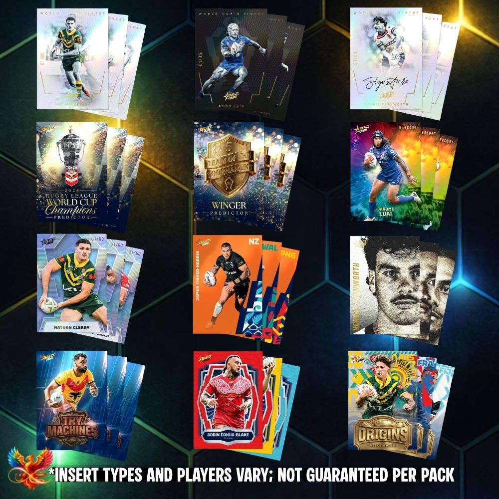 2026 Select Official RLWC Rugby League World Cup Blaster Box