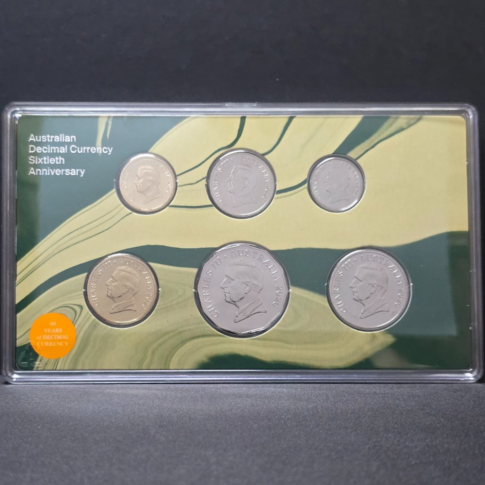 2026 60th Anniversary of Australian Decimal Currency Six Coin Mint Set