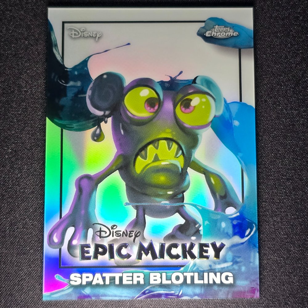 2026 Topps® Neon Disney Epic Mickey #EM-18 Spatter Blotling