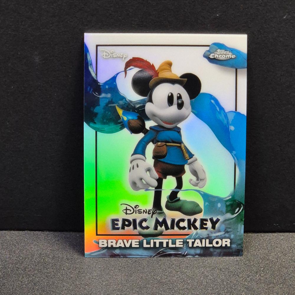 2026 Topps® Neon Disney Epic Mickey #EM-12 Brave Little Tailor