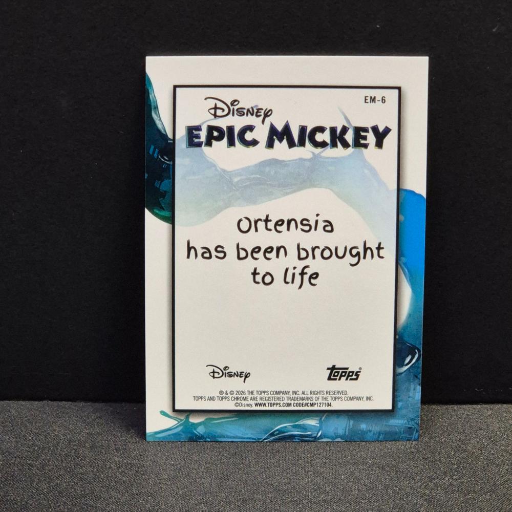 2026 Topps® Neon Disney Epic Mickey #EM-6 Ortensia