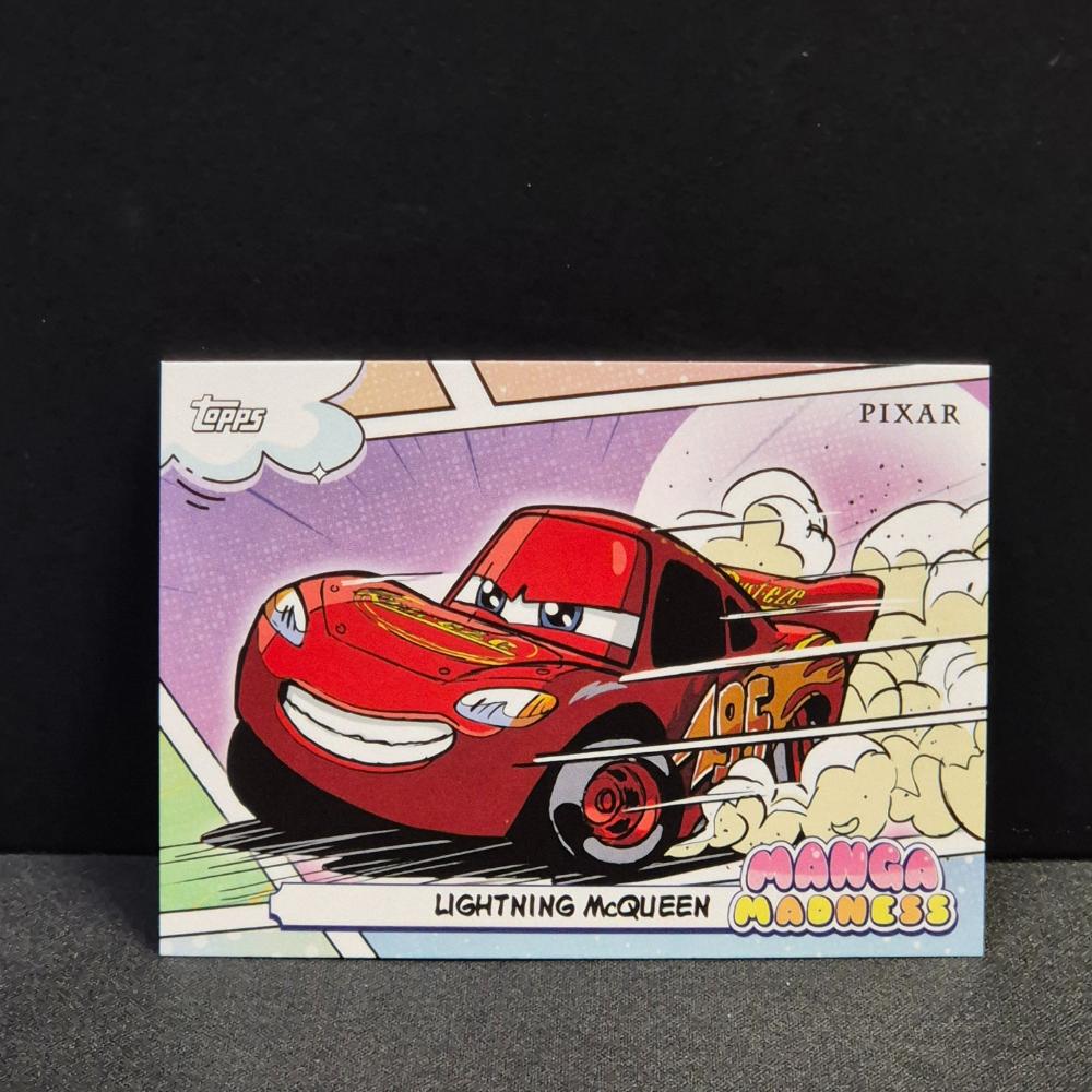 2026 Topps® Neon Disney Manga Madness #10 Lightning McQueen