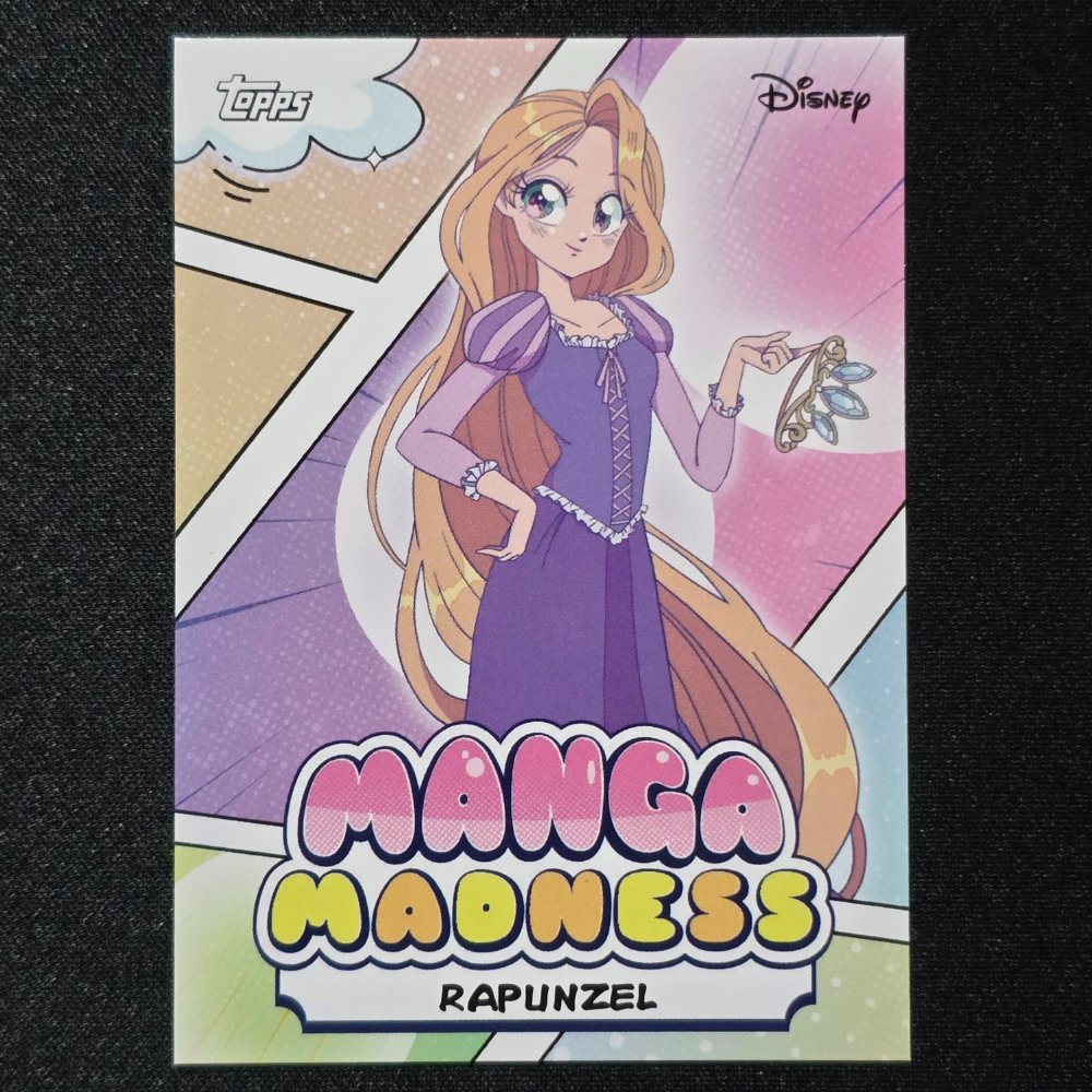 2026 Topps® Neon Disney Manga Madness #13 Rapunzel