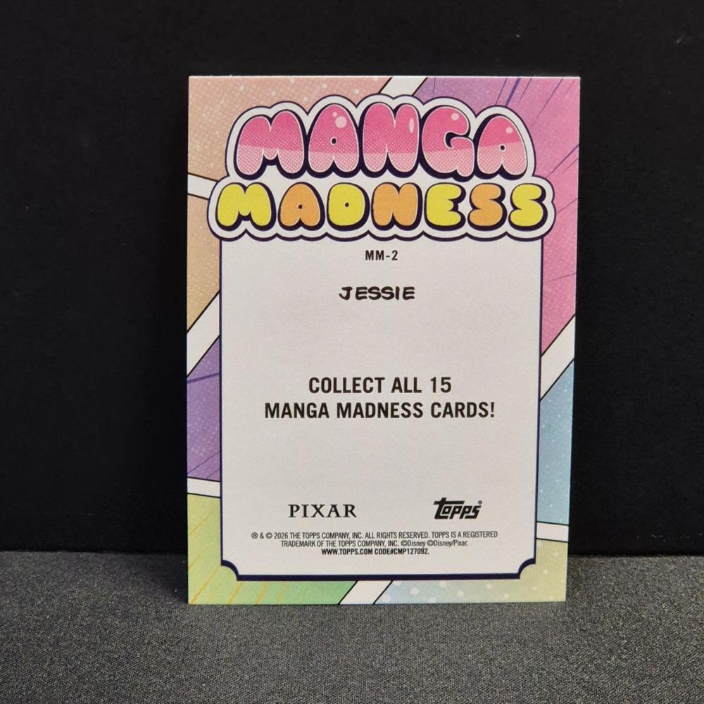 2026 Topps® Neon Disney Manga Madness #2 Jessie [Toy Story]