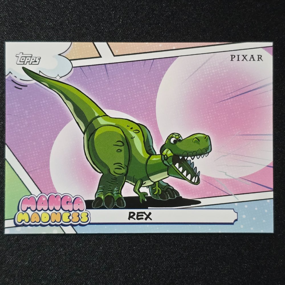2026 Topps® Neon Disney Manga Madness #4 Rex [Toy Story]