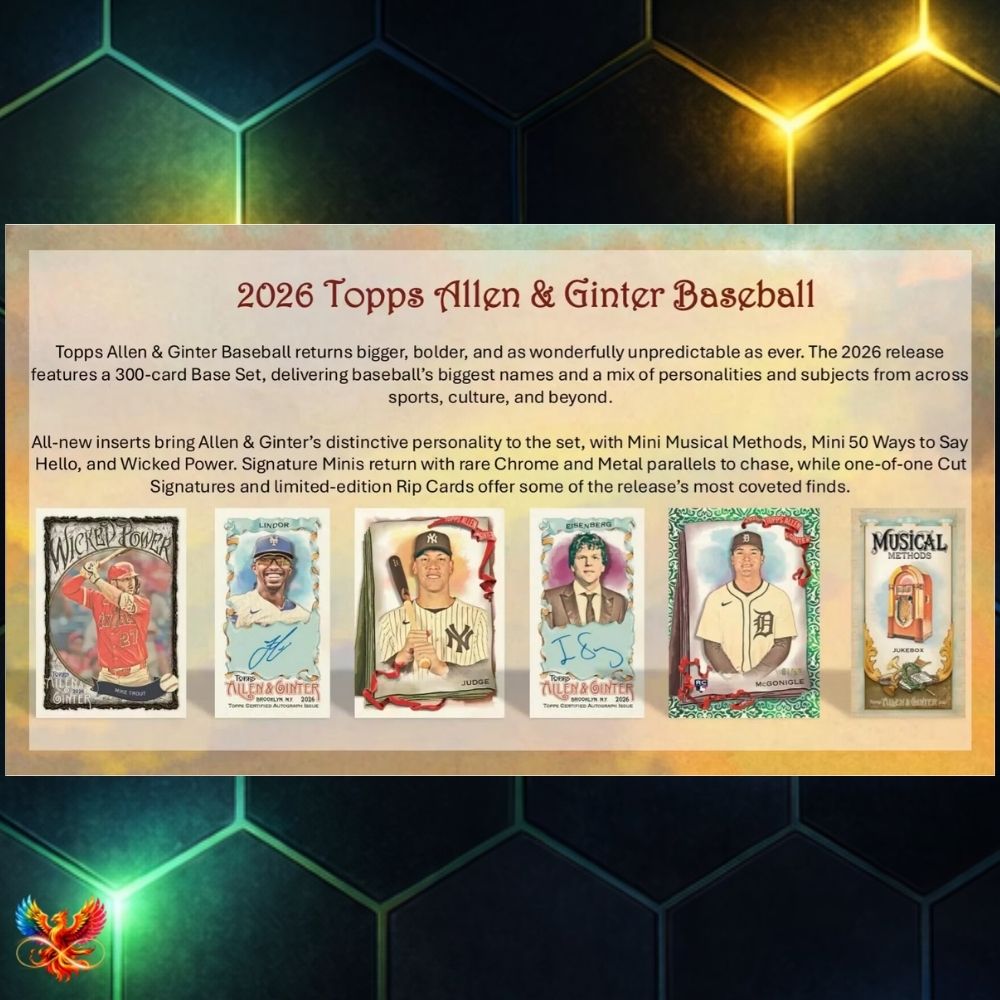 2026 Topps Allen & Ginter Baseball Blaster Value Box