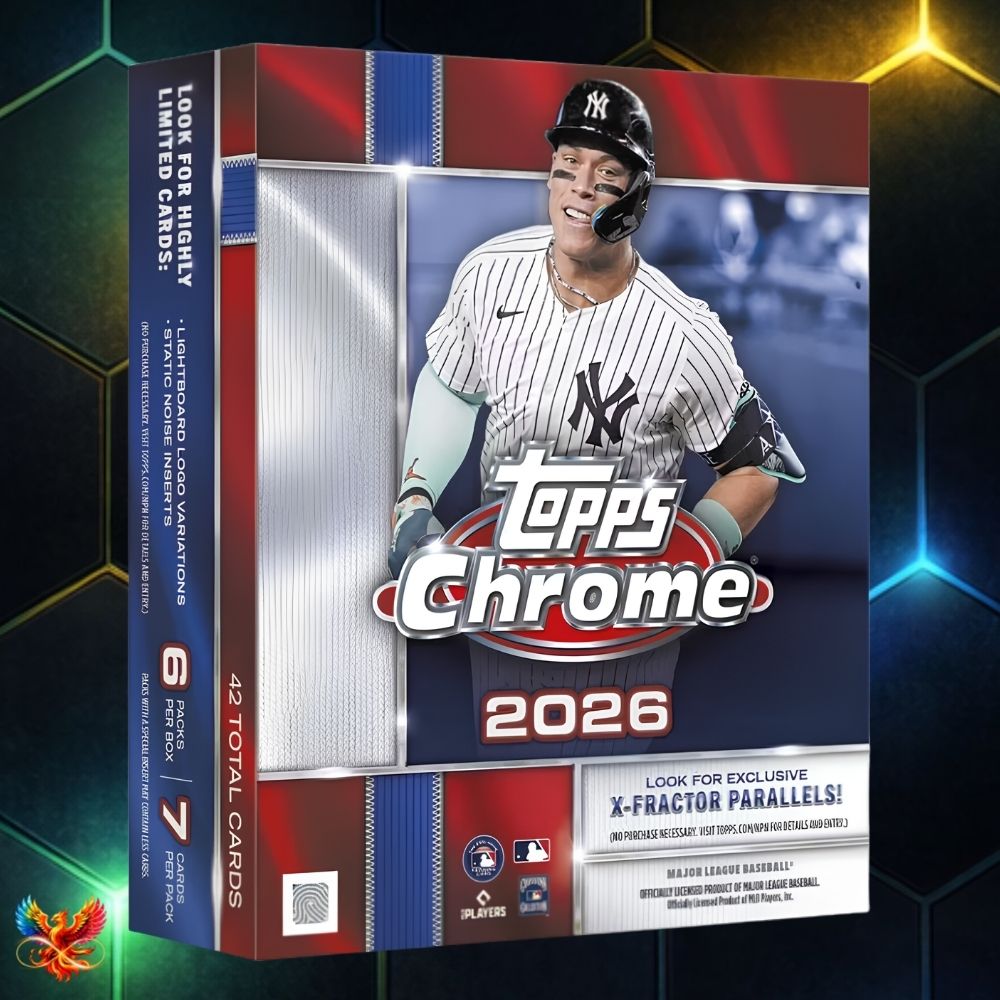 2026 Topps Chrome Baseball - Mega Box