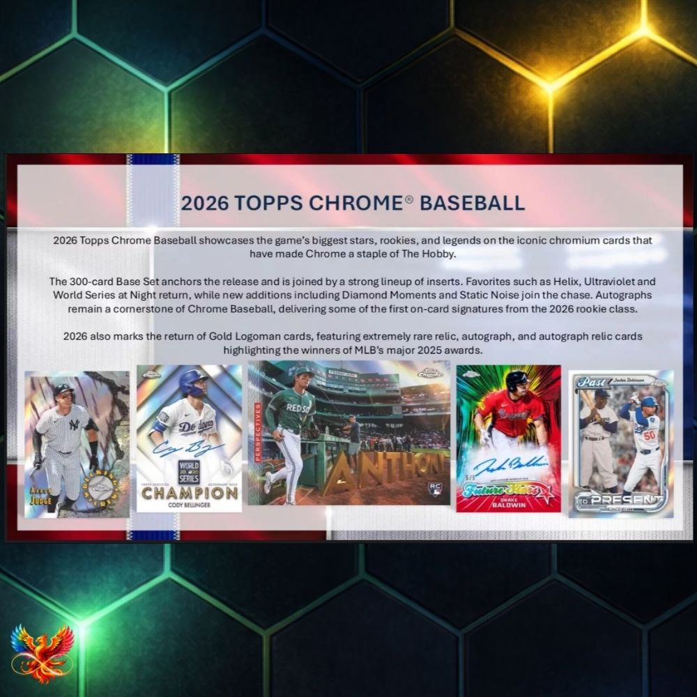 2026 Topps Chrome Baseball - Value Box