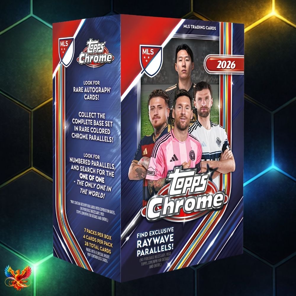 2026 Topps Chrome Major League Soccer MLS Blaster Box