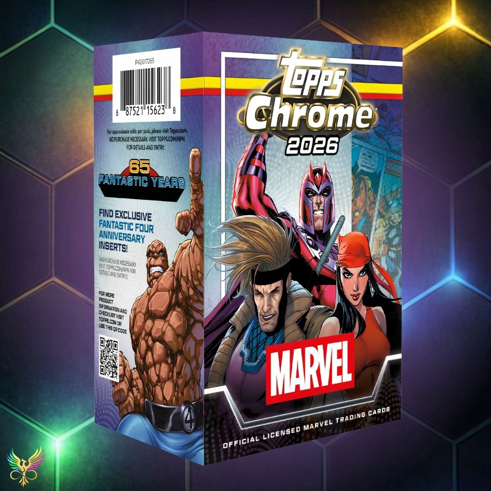 2026 Topps Chrome Marvel Comics Blaster Box