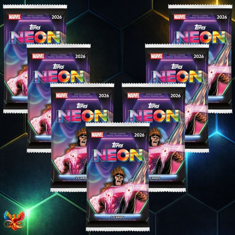 2026 Topps Marvel Neon Value Blaster Box